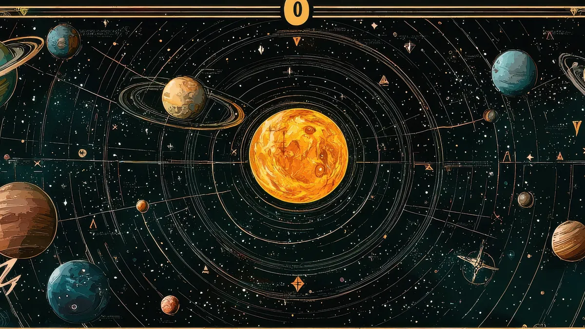 he blocked me: planets alignment illustration illustration for this article